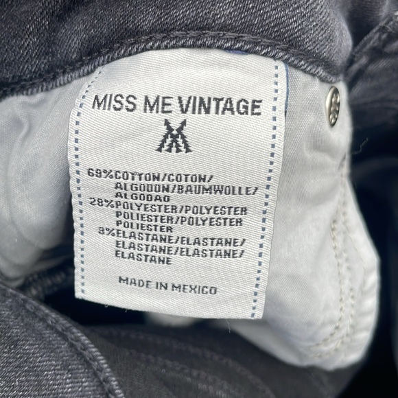 NWT Miss Me Vintage Moto Skinny Stretch Jean - Picture 15 of 15